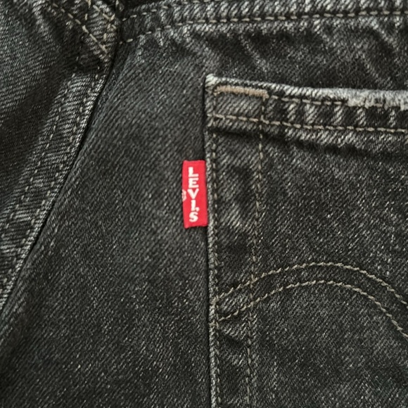 Levi’s 501 premium black denim shorts - Picture 5 of 8